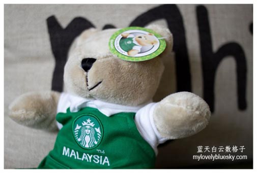 Starbucks Bearista Bear Malaysia 2013