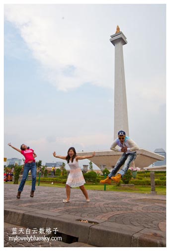印尼Jakarta 旅游： Monumen National（Monas）