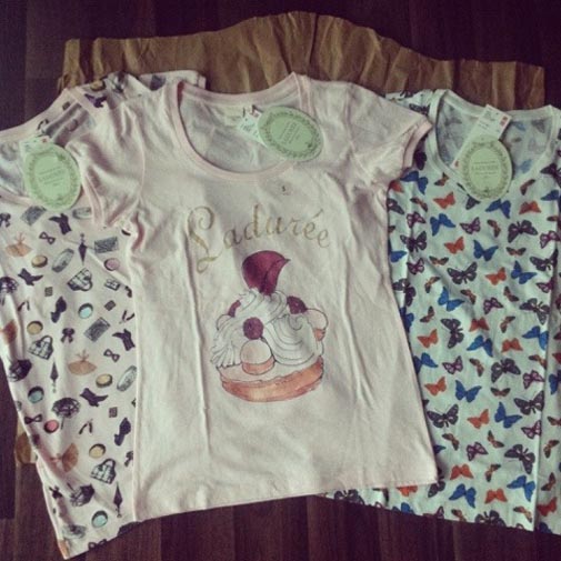 Laduree 布棉质上衣