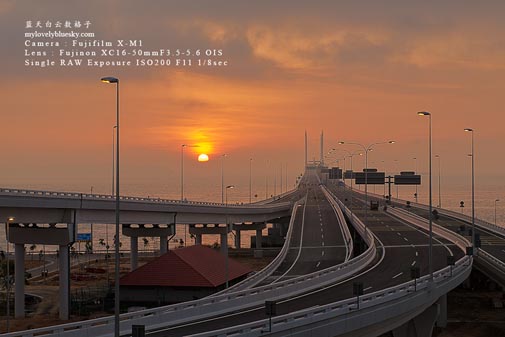 Penang 2nd Bridge - Fujifilm X-M1