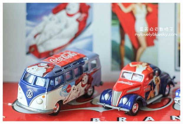 Johnny Lighting Coca-Cola Poster Car Collection