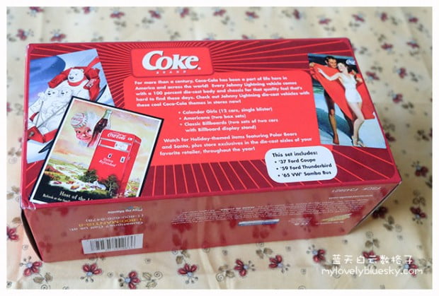 Johnny Lighting Coca-Cola Poster Car Collection