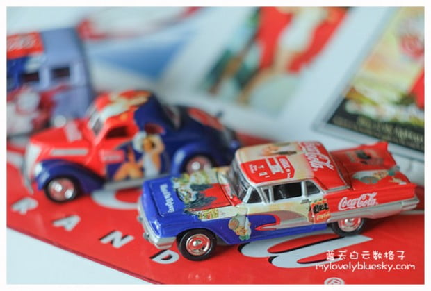 Johnny Lighting Coca-Cola Poster Car Collection