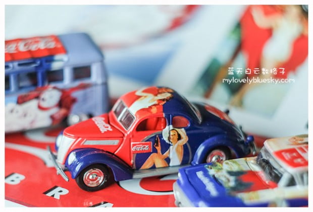 Johnny Lighting Coca-Cola Poster Car Collection