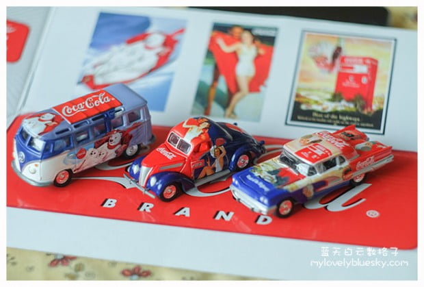 Johnny Lighting Coca-Cola Poster Car Collection