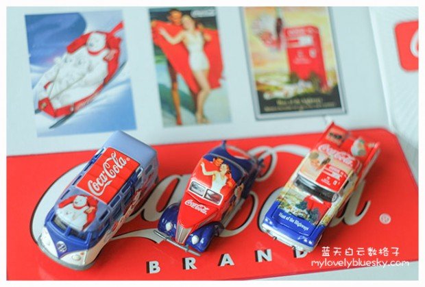 Johnny Lighting Coca-Cola Poster Car Collection