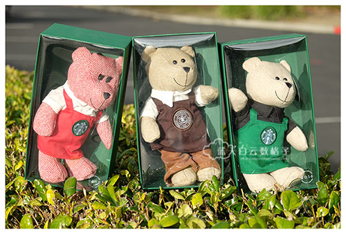 星巴克店员围裙秘密：Starbucks Bearista Bear Limited Edition 2016