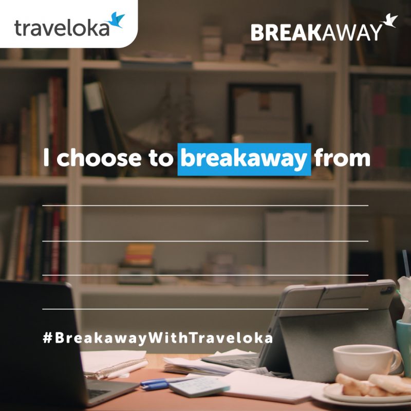 Breakaway with Traveloka