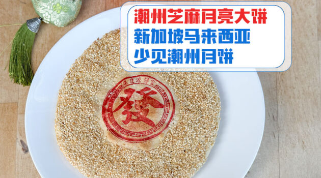 潮州芝麻月亮大饼